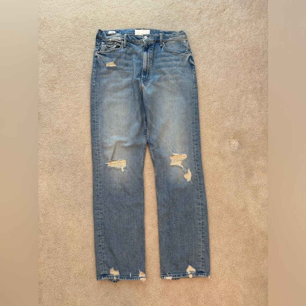 MOTHER SUPERIOR High Waisted Rider Skimp “The Confession” Jeans